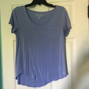 Periwinkle Hollister tee